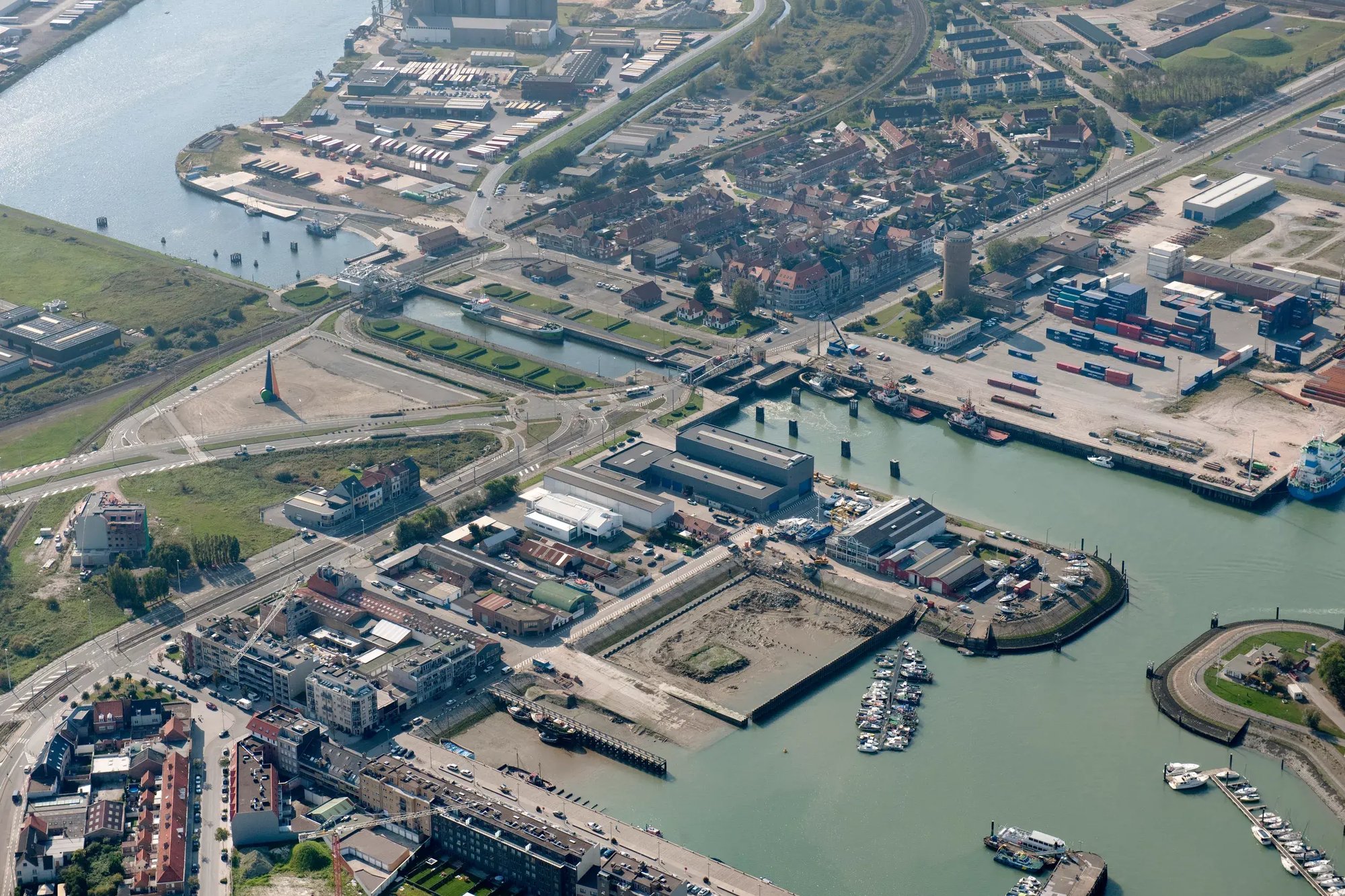 Overzichtsfoto Zeebrugge