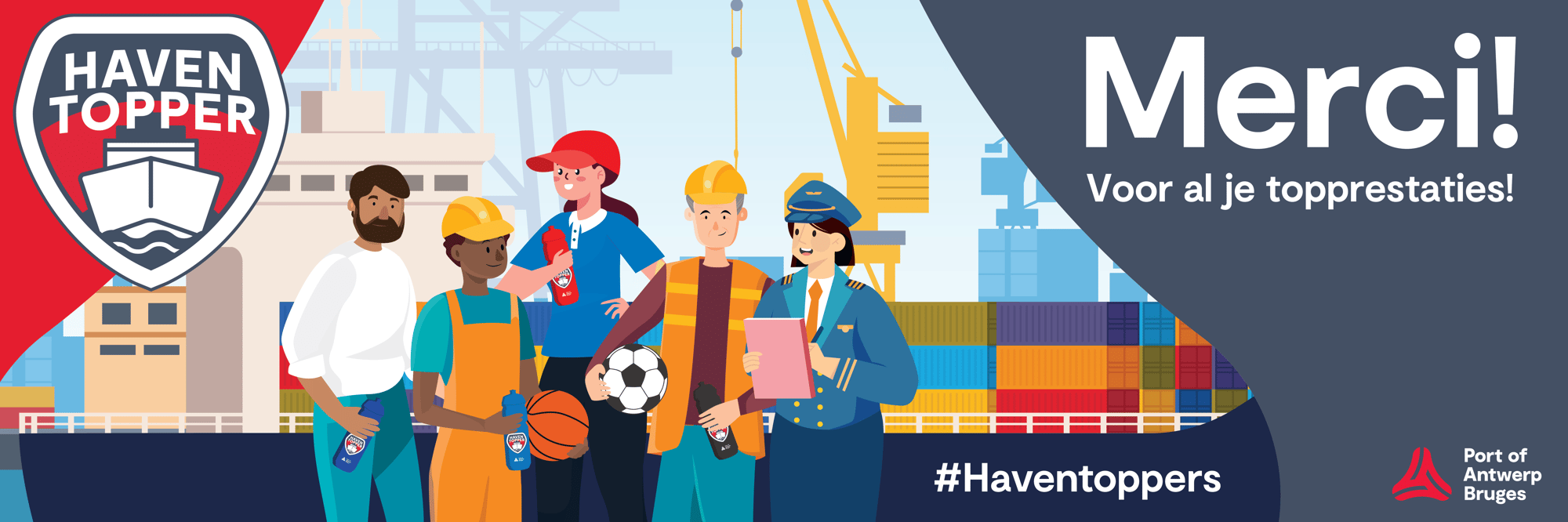 Ook in een uitdagend jaar leveren Haventoppers topprestaties