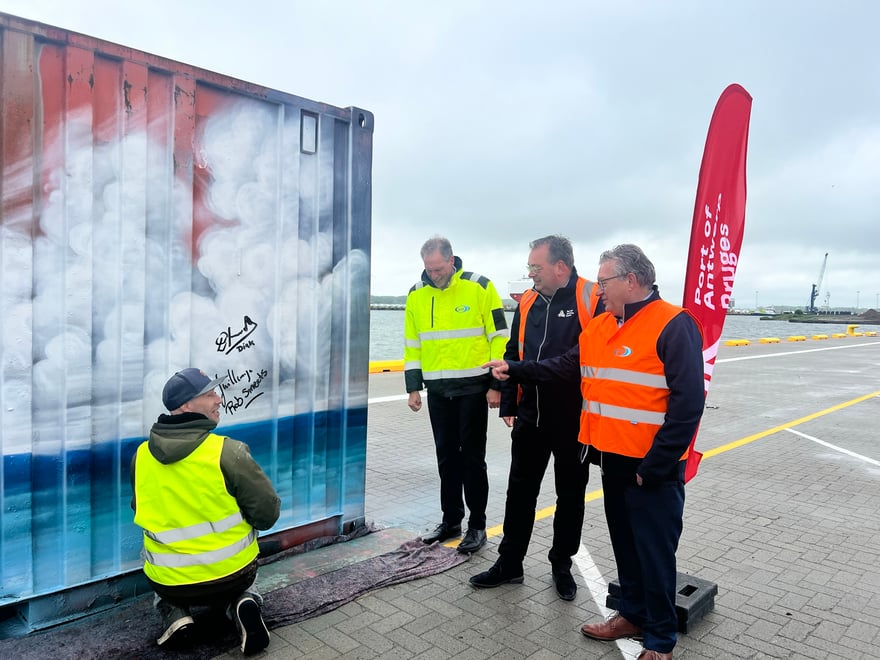 20240531_1. Phase der Baggerarbeiten am südlichen Kanaldock abgeschlossen_DU