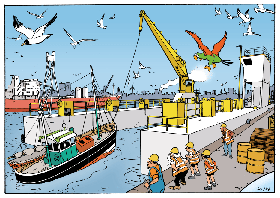 “Jommeke redt de haven”