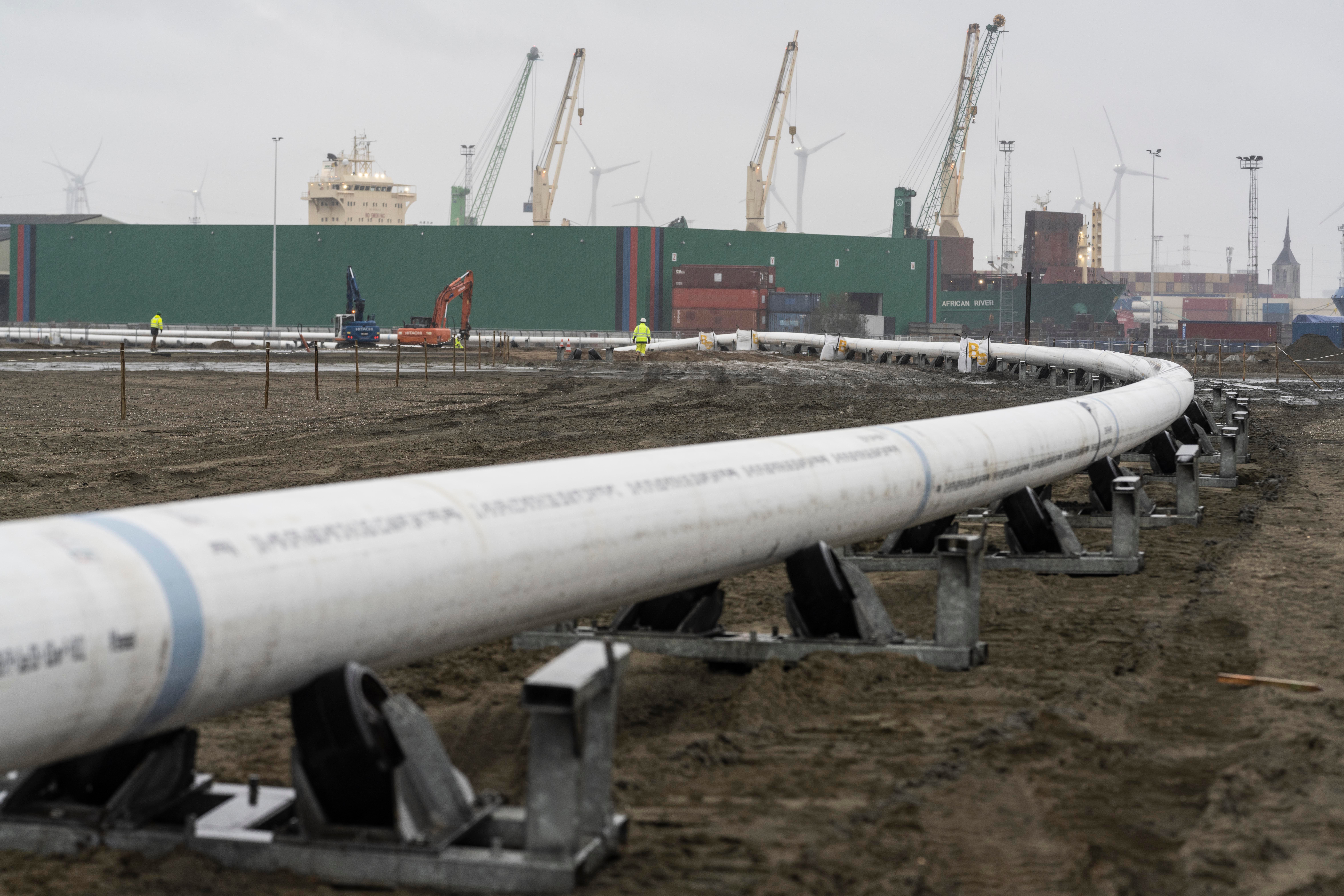 Début des travaux sur le réseau de chaleur Anvers Nord