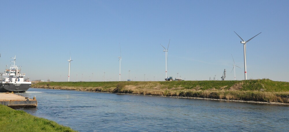 Uitbreiden hernieuwbare elektriciteitsproductie in haven Zeebrugge