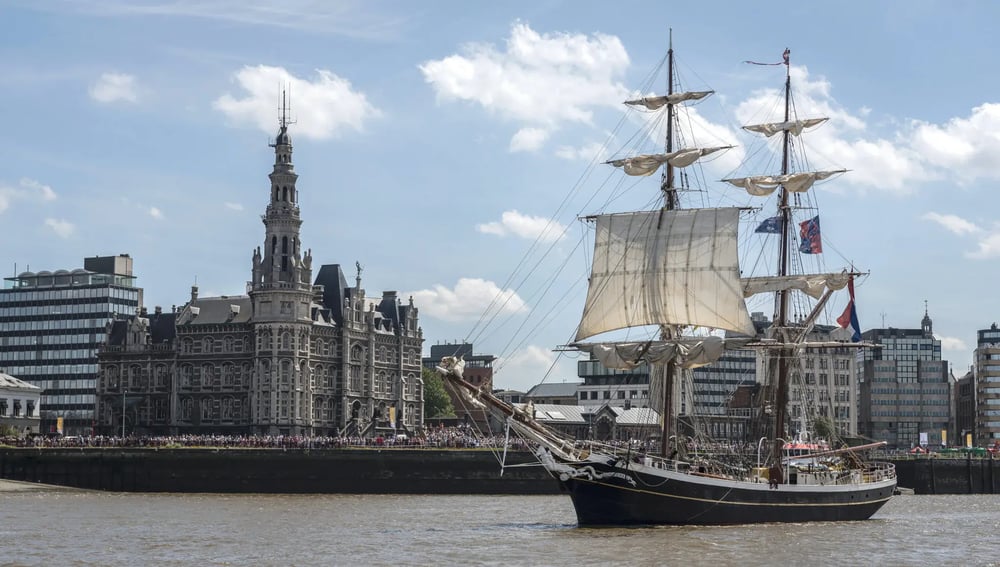 Antwerpen telt af naar The Tall Ships Races