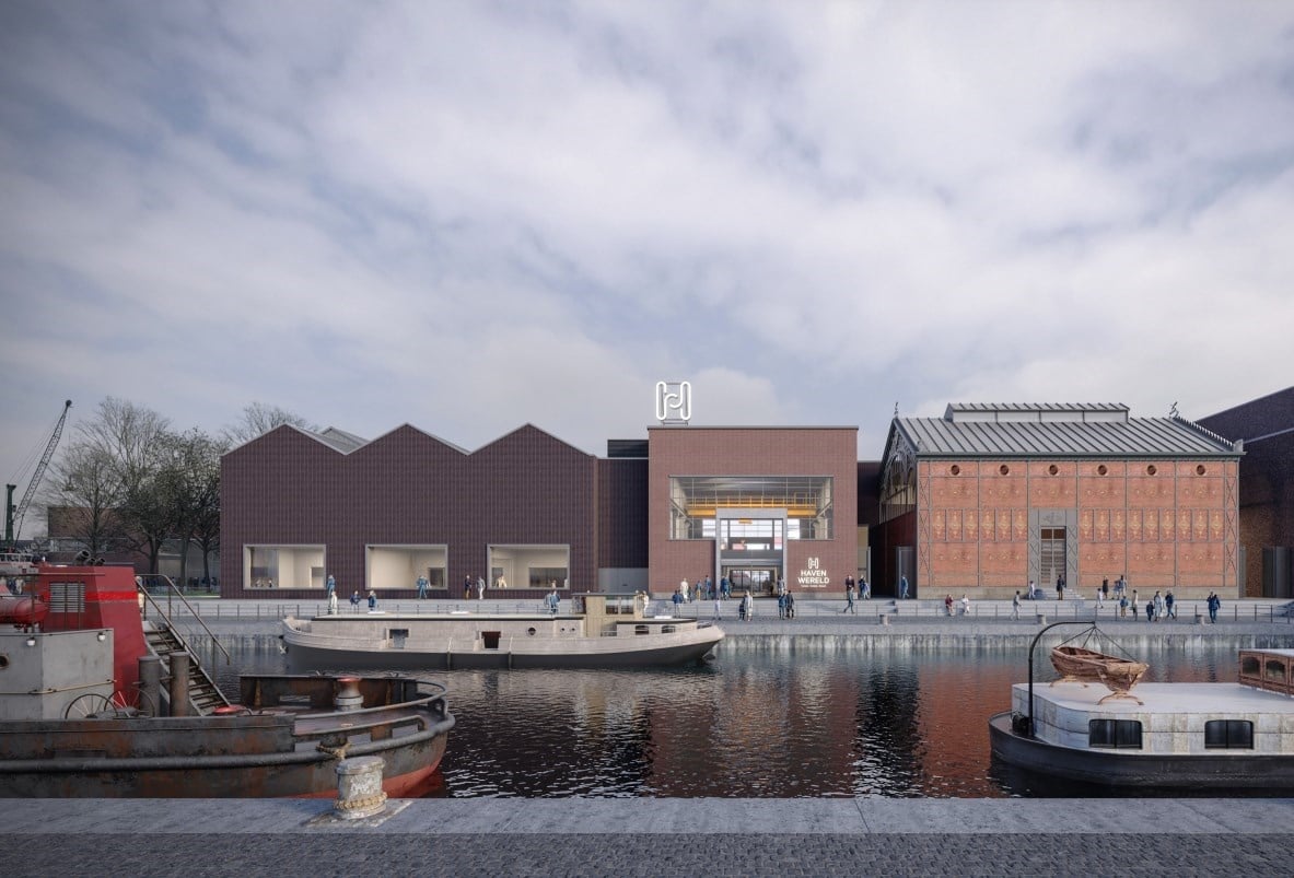 foto1 havenwereld-Render exterieur - © Atelier Kempe Thill