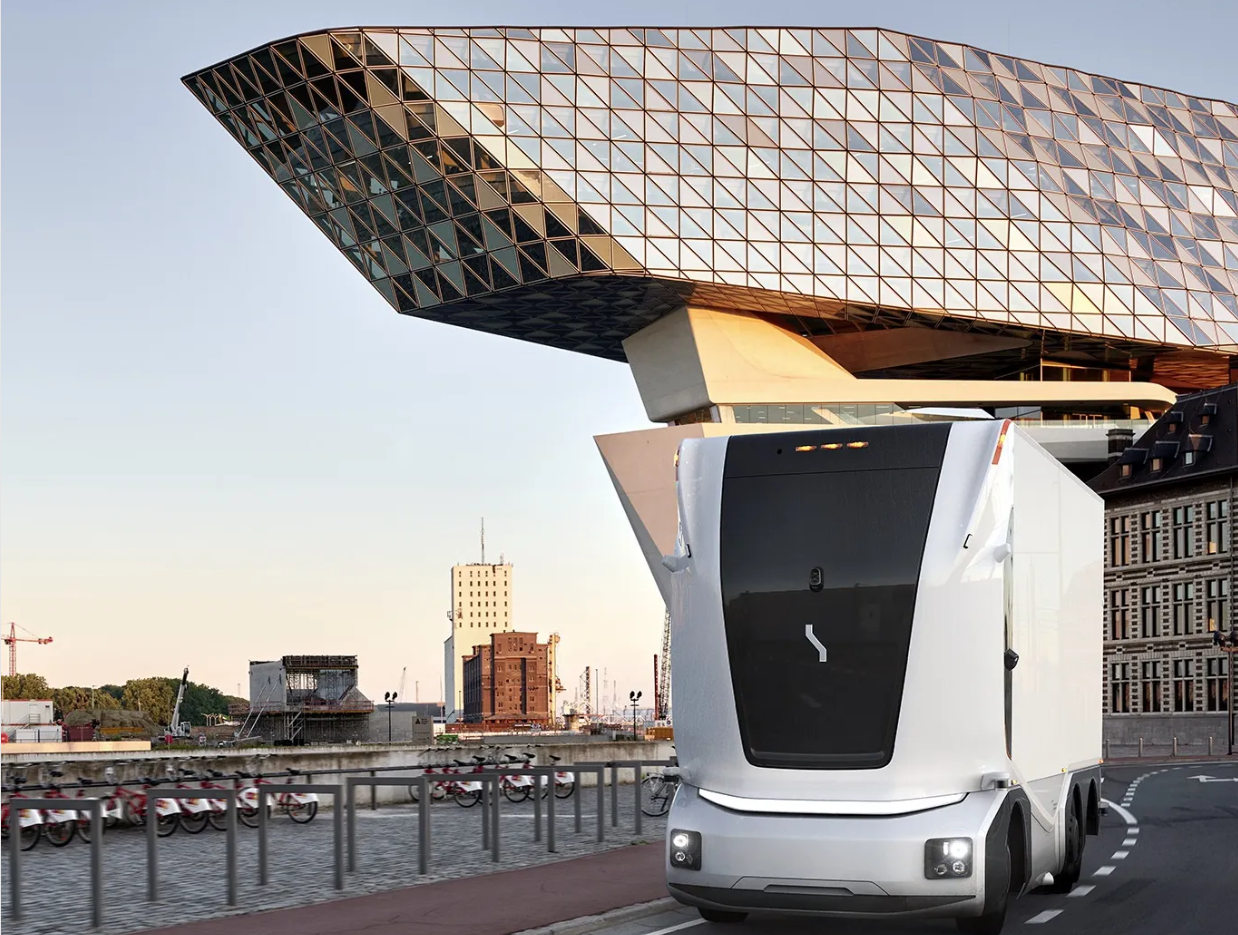 Autonoom rijdende vrachtwagen Einride